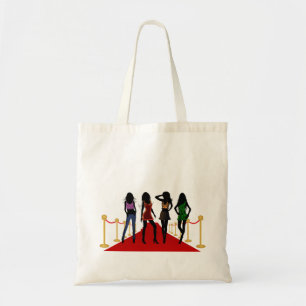 Fashion Girls on the Red Carpet Budget Tote Bags