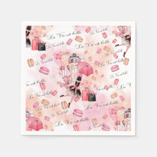 Fashion girly napkin