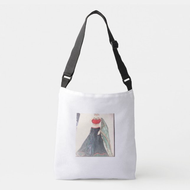 fashion hand painting tote bag (Front)