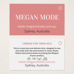Fashion Hanging Price Tag