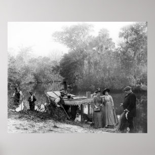 Fashion Hunt: 1880 Poster