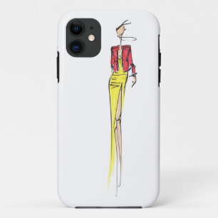Fashion Illustration iPhone 11 Case