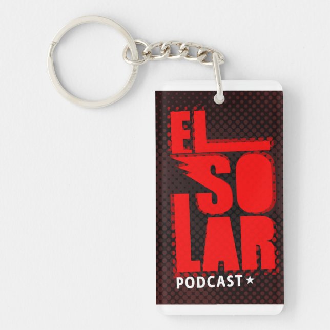 Fashion Key El Solar Theme Key Ring (Front)