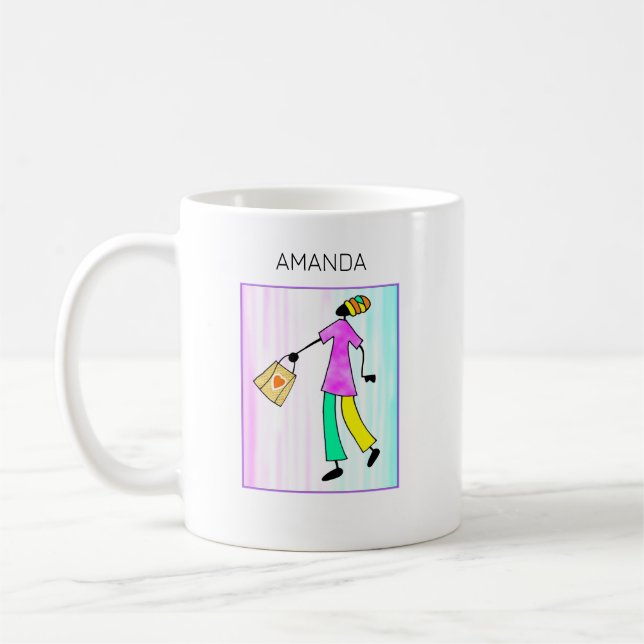 Fashion Lady  Coffee Mug (Left)
