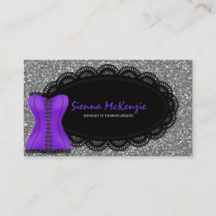 Fashion Lingerie Business Card