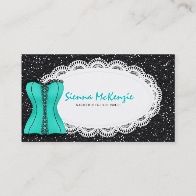 Fashion Lingerie Business Card (Front)