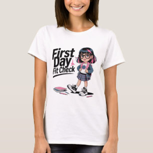 Fashion Magazine Cover Style Preppy Back to School T-Shirt