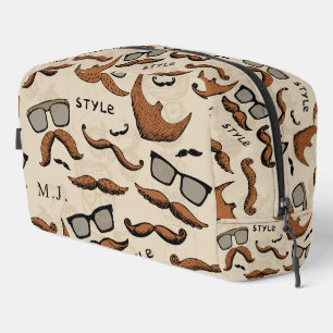 Fashion Men's Monogrammed Personalised Dopp Kit