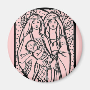 Fashion Middle Ages Magnet