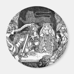 Fashion Middle Ages Magnet