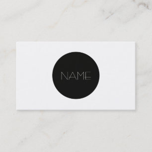 Fashion Minimalist Business Card