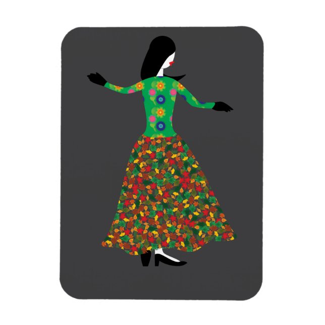 Fashion Model 01 Magnet (Vertical)