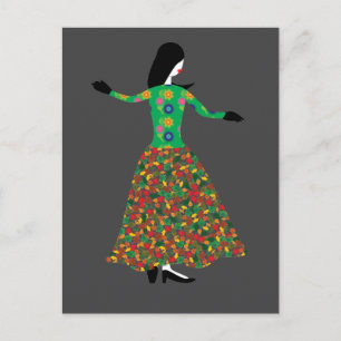 Fashion Model 01 Postcard