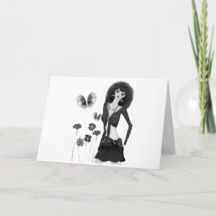 FASHION MODEL ALL OCCASION CARD