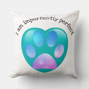 Fashion motivational quote cushion