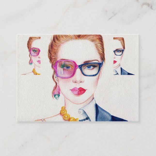 Fashion / Optical / Career Coach - SRF Business Card (Front)