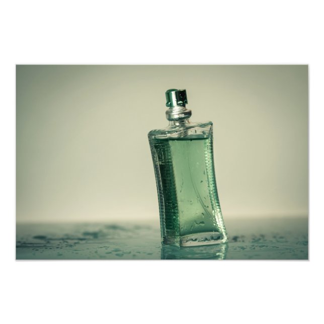 Fashion perfume bottle photo print (Front)