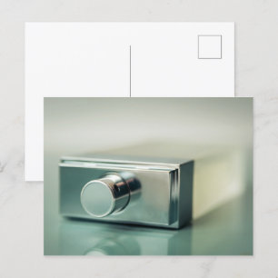 Fashion perfume bottle postcard