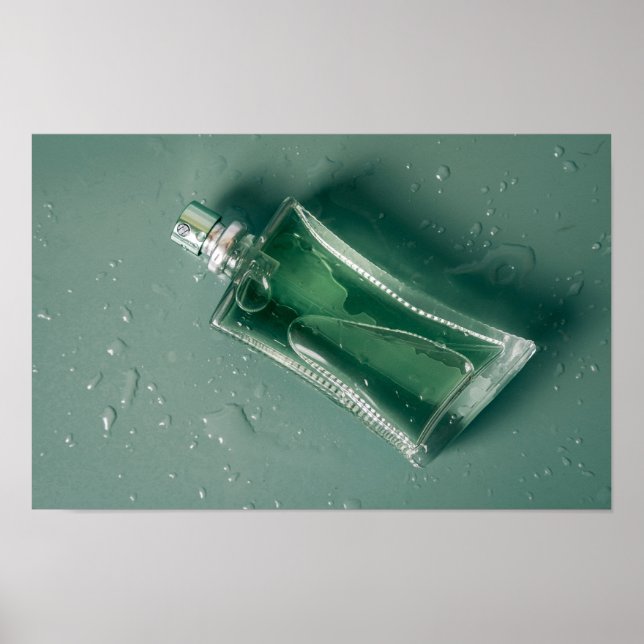 Fashion perfume bottle poster (Front)