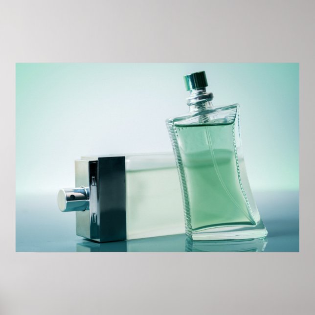 Fashion perfume bottle poster (Front)