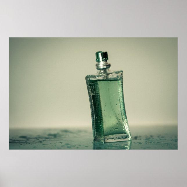 Fashion perfume bottle poster (Front)