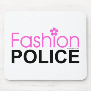 Fashion Police Mouse Pad