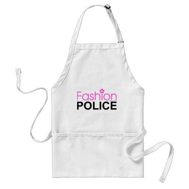 Fashion Police Standard Apron (Front)