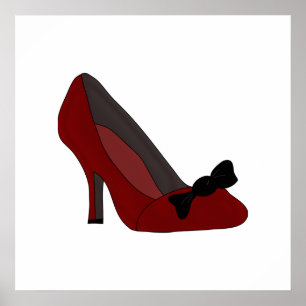 Fashion Poster shoe design