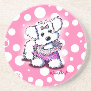 Fashion Princess Maltese Coaster