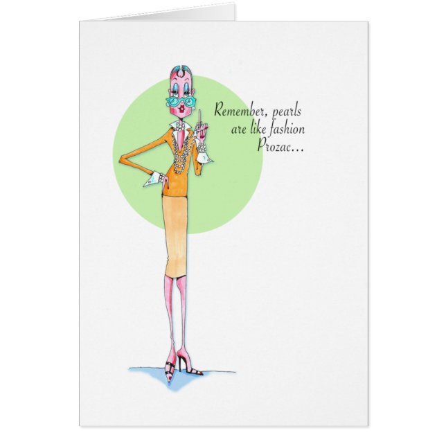 Fashion Prozac card (Front)