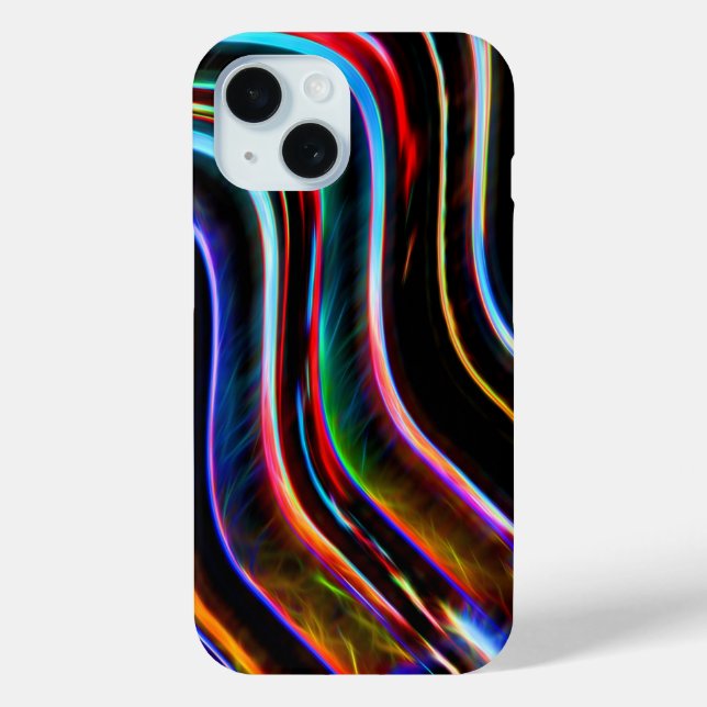 Fashion Radiance Sideways Colour Strokes Case-Mate iPhone Case (Back)