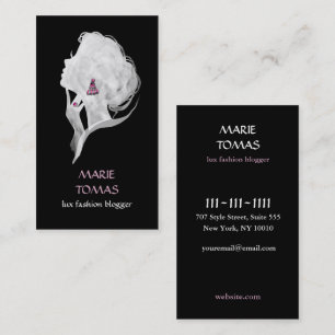 Fashion Salon blogger, stylist, beauty master Business Card
