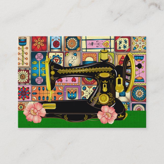 Fashion / Seamstress Business Card - SRF (Front)