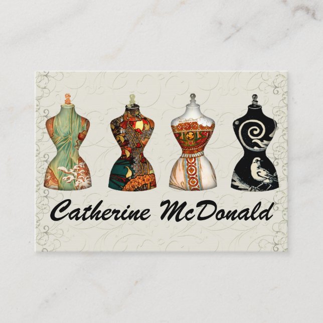 Fashion / Seamstress Card - SRF (Front)