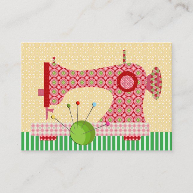 Fashion / Seamstress Card - SRF (Front)