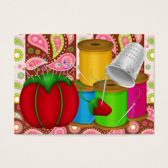 Fashion - Seamstress Card / Tag - SRF (Front)