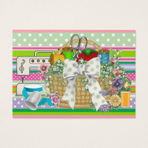 Fashion / Seamstress / Sewing Basket - SRF