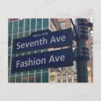 Fashion Seventh Avenue Garment District NYC Street