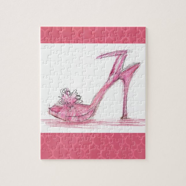 Fashion Shoe Jigsaw Puzzle (Vertical)