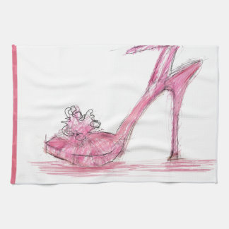 Fashion Shoe Tea Towel