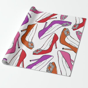 Fashion Shoe Wrapping Paper