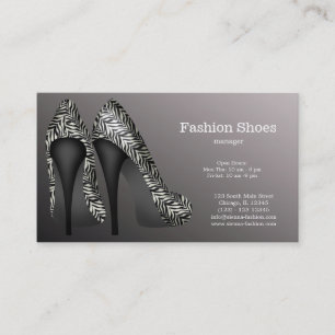 Fashion Shoes Business Card