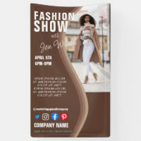 fashion show BUSINESS custom logo flyer Poster Pe