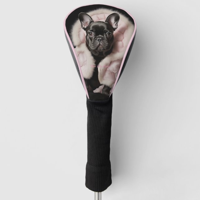 Fashion Show, French Bulldog 01 - Jonathan Bonheur Golf Head Cover (Front)