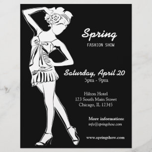 Fashion Show (White) Flyer