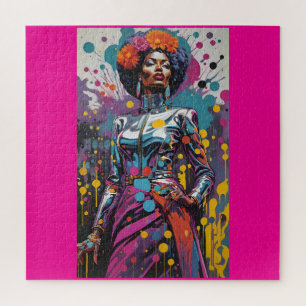 Fashion Splash - Ken Gauge Art Jigsaw Puzzle