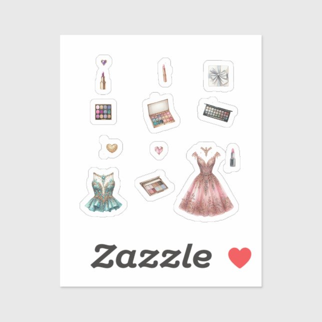 fashion stickers (Sheet)