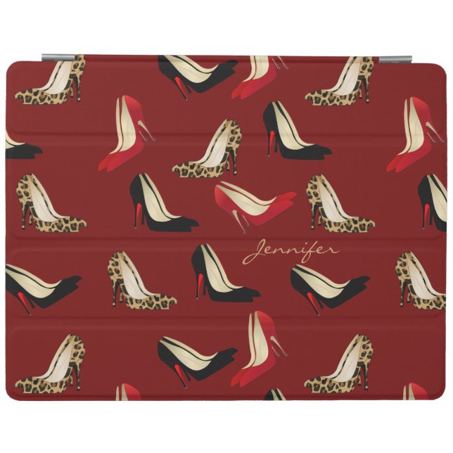 Fashion Stiletto Heels Custom iPad Cover (Horizontal)