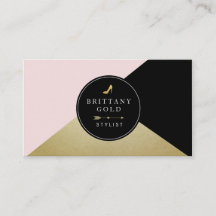 Fashion Stylist Blogger Business Card Glam