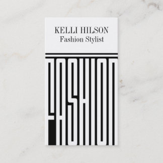 Fashion Stylist Business Cards